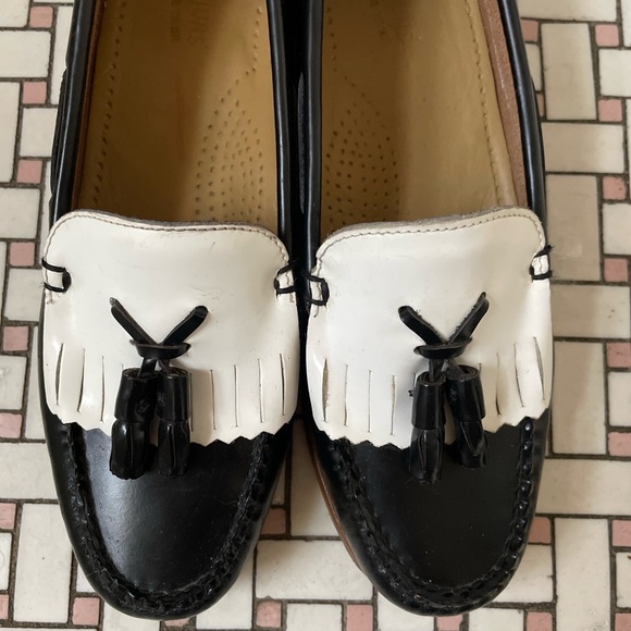 G.H. Bass & Co. Weejuns Jaclyn Leather Tassel Loafer 6.5 (now Esther Kiltie) - Picture 8 of 10